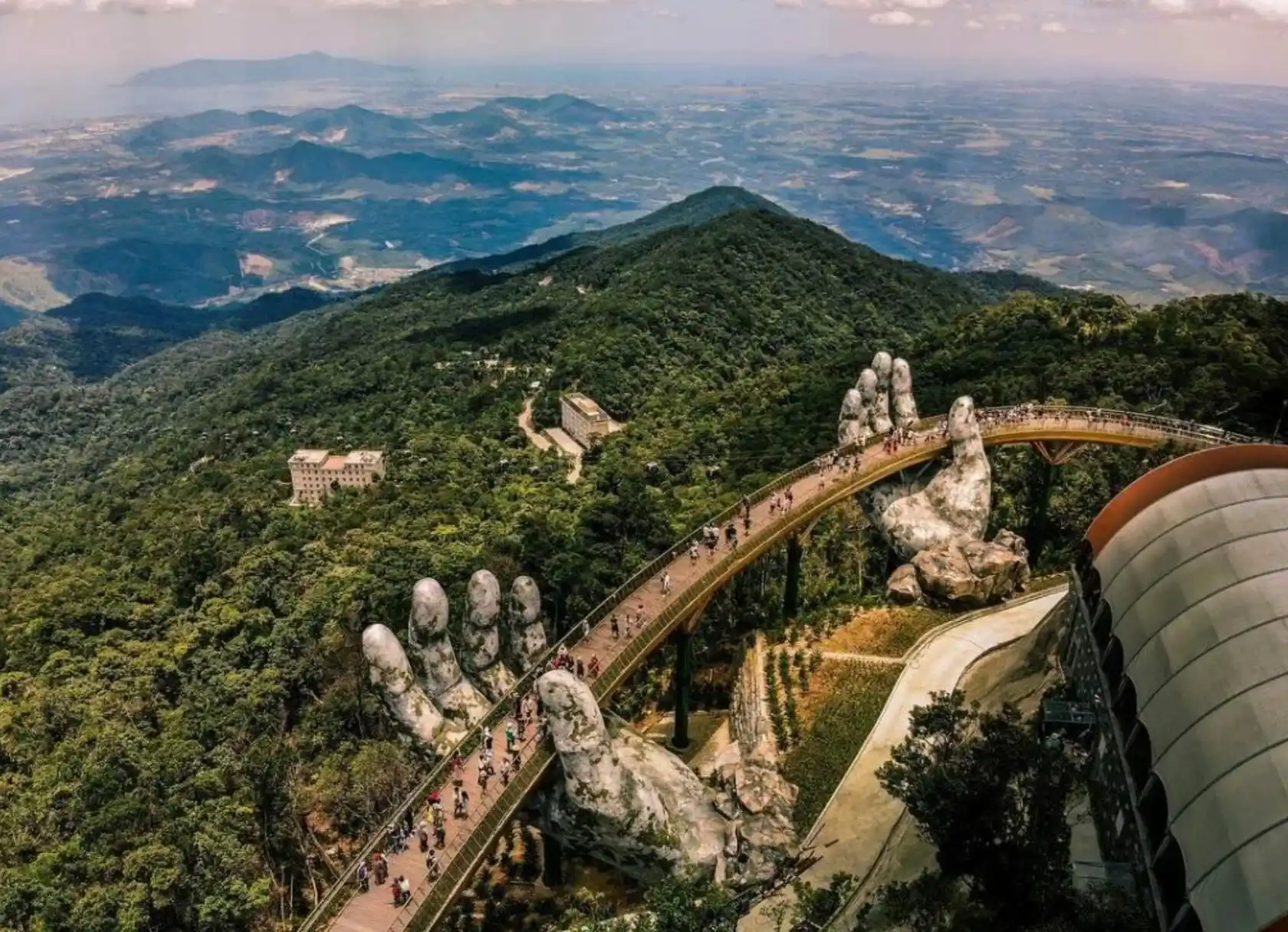 Danang Golden Bridge Golden Bridge Vietnam